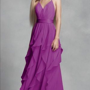 Davids bridal formal/bridesmaid dress! Size 2